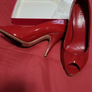 Aldo patent leather shoes